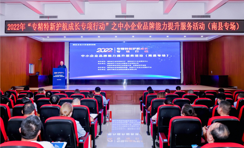 2022年“专精特新护航成长专项行动”之中小企业品牌能力提升服务活动（南县专场）