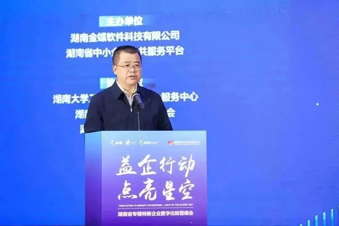 益企行动 |湖南省专精特新企业数字化转型峰会在长沙举行